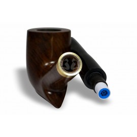 Cachimbo Bertoldi Churchwarden Longo Natural com Filtro 9mm